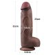 Lovetoy 12'' Dual Layered Silicone Cock XXL