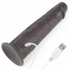 Lovetoy 8'' Dual Layered Silicone Rotator Brown