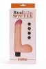 Lovetoy 8" Real Softee Vibrating Dildo 4