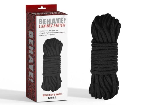 Chisa Novelties Bind Love Rope Black