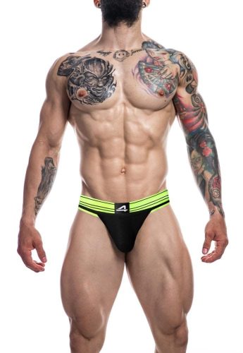 Cut4Men C4M - Rugby Jockstrap-NeonLime-M