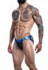 Cut4Men C4M-Desire Jockstrap-BlueLeatherette-L