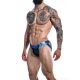 Cut4Men C4M-Desire Jockstrap-BlueLeatherette-XL