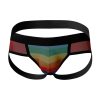 Cut4Men C4M-Mixed Jockstrap-Rainbow-L