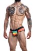 Cut4Men C4M-Mixed Jockstrap-Rainbow-L