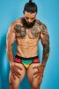 Cut4Men C4M-Mixed Jockstrap-Rainbow-L