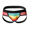 Cut4Men C4M-Mixed Jockstrap-Rainbow-M