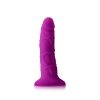 Colours - Pleasures - Thin 5" Dildo - Purple