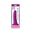 Colours - Pleasures - Thin 5" Dildo - Purple