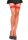 Leg Avenue Fence Net Thigh Highs - RED - O/S - HOSIERY