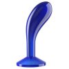 Flawless Clear Prostate Plug 6.0'' Blue