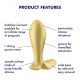 Satisfyer Intensity Plug gold