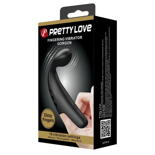 Pretty Love Gorgon Fingering Vibrator Purple