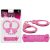 SEX EXTRA - METAL CUFFS & LOVE ROPE PINK