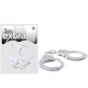 SEX EXTRA - METAL CUFFS WHITE