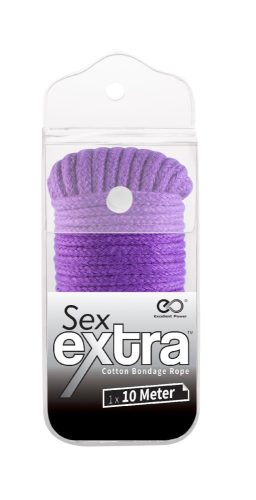 SEX EXTRA - SILKY BONDAGE ROPE PURPLE