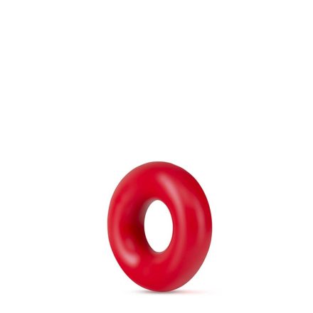 Blush STAY HARD DONUT RINGS OVERSIZED RED