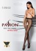 Passion TIOPEN 022 black/red S/M 1/2 (20 den)