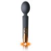 Rocks-Off Oriel Rechargeable Wand - Black and Copper