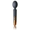 Rocks-Off Oriel Rechargeable Wand - Black and Copper