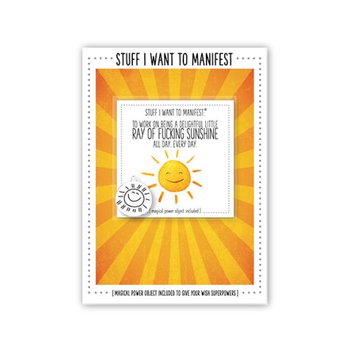 Warm Human - Manifest Greeting Card - Sunshine