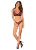 Rosenty 2-pcs crotchless set  M/L