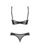 Roxelia 2-pcs crotchless set  M/L