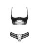 Roxelia 2-pcs crotchless set  M/L