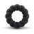 Rocks Off Rocks-off - Twist Non Vibrating Liquid Silicone Ring Black