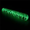 mh protect Glow-in-the-dark Twilight Gleam Glass Dildo-Slim Fantasy