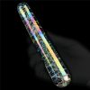 mh protect Glow-in-the-dark Twilight Gleam Glass Dildo-Slim Fantasy