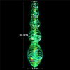 mh protect Glow-in-the-dark Twilight Gleam Glass Dildo-Tantalizing Orbs