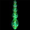 mh protect Glow-in-the-dark Twilight Gleam Glass Dildo-Tantalizing Orbs