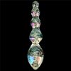 mh protect Glow-in-the-dark Twilight Gleam Glass Dildo-Tantalizing Orbs