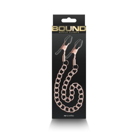 Bound - Nipple Clamps - DC2 - Rose Gold