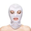 Fetish & Fashion - Eyes & Mouth Hood - White - Alternate Package