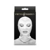 Fetish & Fashion - Eyes & Mouth Hood - White - Alternate Package