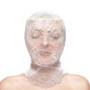 Fetish & Fashion - Lace Hood - White - Alternate Package