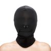 Fetish & Fashion - Zippered Mouth Hood - Black - Alternate Package