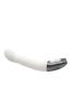 TITANZ 8" SILICONE RECHARGEABLE VIBRATOR IN IVORY WHITE