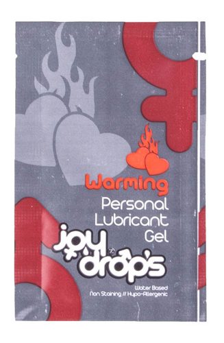 JoyDrops Warming Personal sikosító Gel - 5ml sachet (ONLY SAMPLE/ CSAK MINTA)