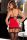 Rene Rofe 2 részes Hollywood Chemise + G-tanga Set piros M/L