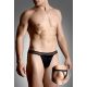 Softline Mens tanga 4486 - fekete M/L