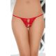 Softline Női tanga fehérnemű G-string 2426 - piros S/L