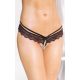 Softline Női tanga fehérnemű G-string 2445 - fekete M/L