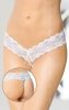 Softline Női tanga fehérnemű G-string 2456 - fehér S/M