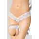 Softline Női tanga fehérnemű G-string 2456 - fehér S/M