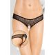 Softline Női tanga fehérnemű G-string 2446 - fekete M/L