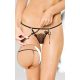 Softline Női tanga fehérnemű G-string 2463 - fekete S/L