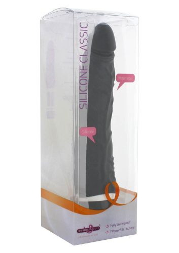 Seven Creations Classic Slim Vibrator Black